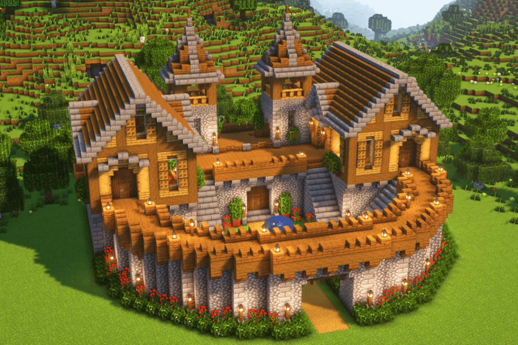 Minecraft Ultimate Duo House build