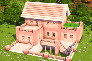 Minecraft Cherry House build