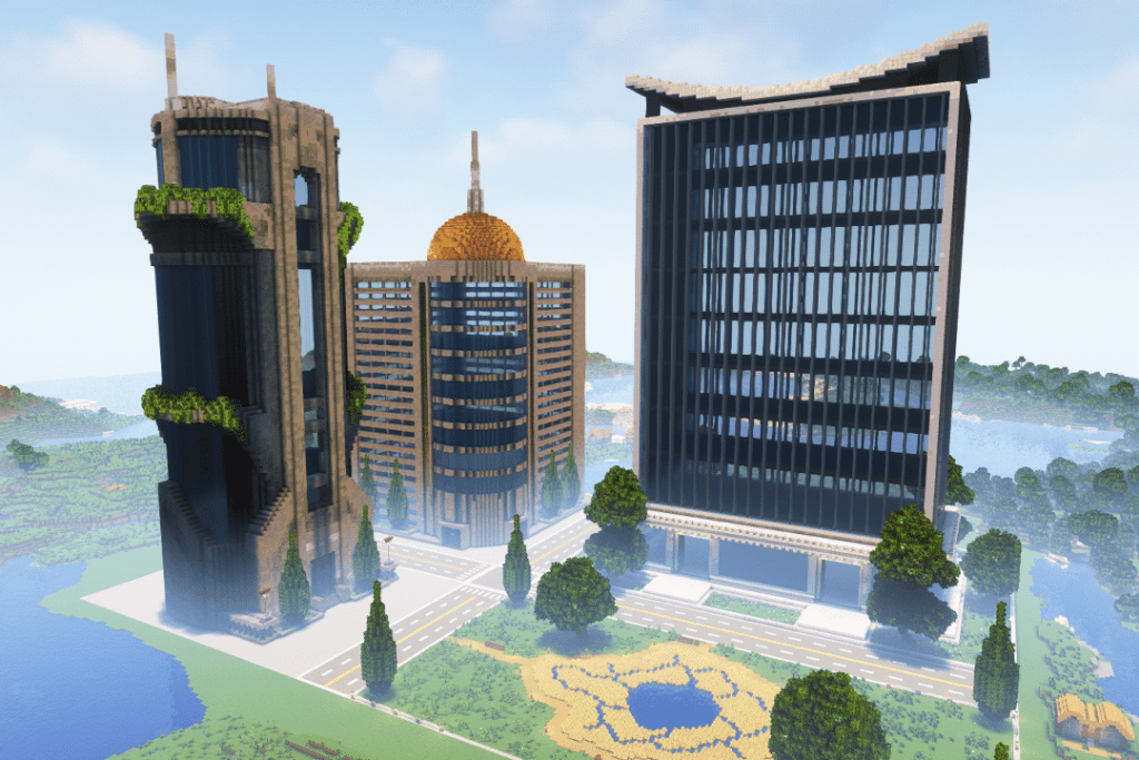 Minecraft Modern City build