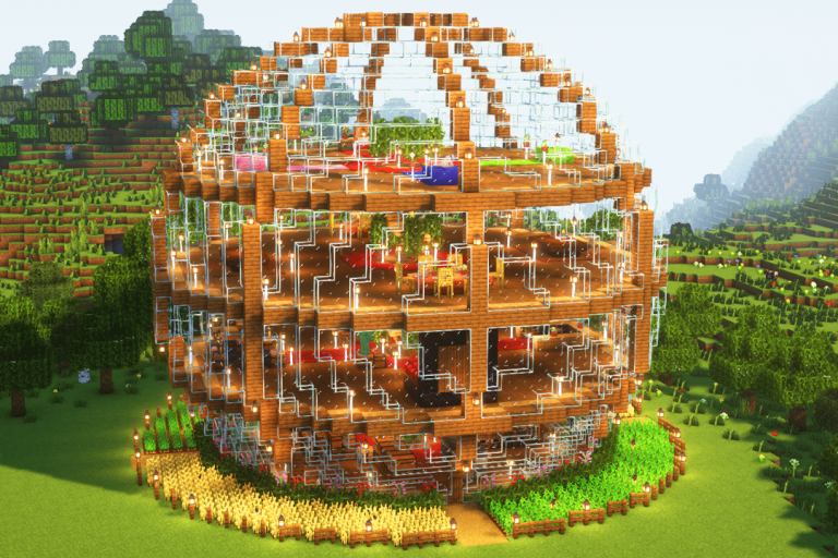 Spherical Minecraft Builds All Builds - Blockical | Minecraft Java & Bedrock Downloads