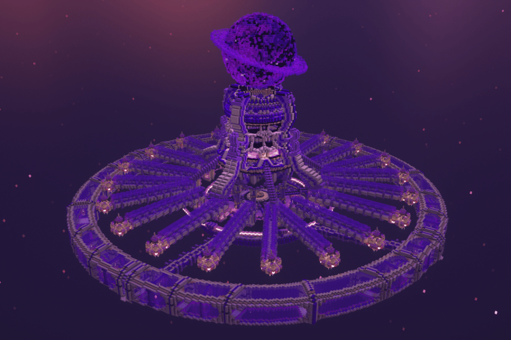 Minecraft End Base build