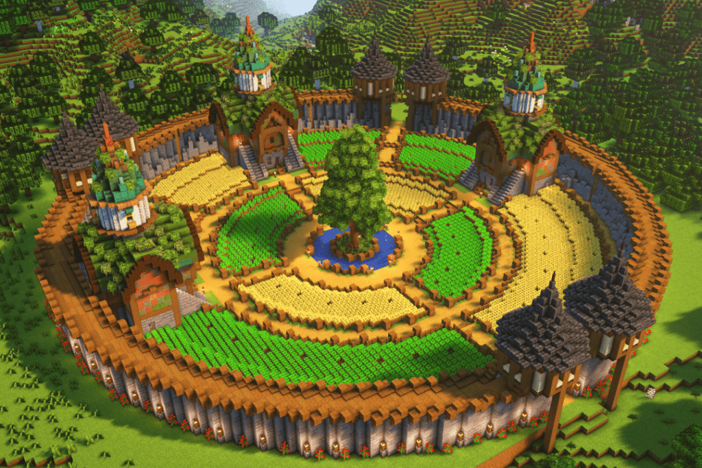 Minecraft Large Survival Base build