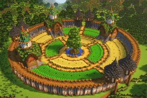 Minecraft Large Survival Base build